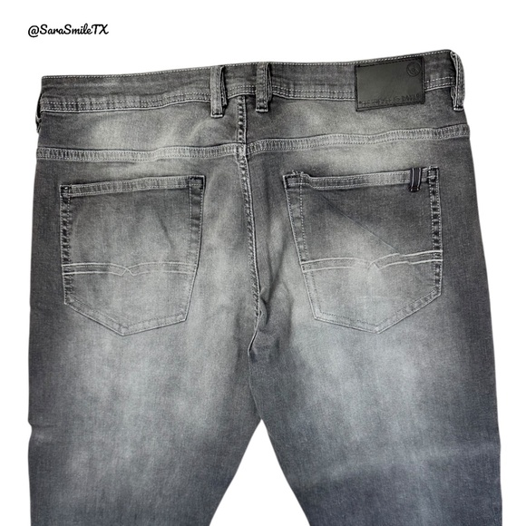 BUFFALO DAVID BITTON Driven-X Basic Straight Stretch Big & Tall Jeans - 36 x 34 - Picture 4 of 8
